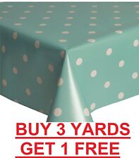 Duck Egg Blue White Polka Dot