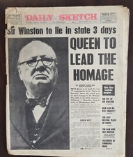 Newspapers 1965 back issues 60th Birthday Gift Tabloid and Broadsheets