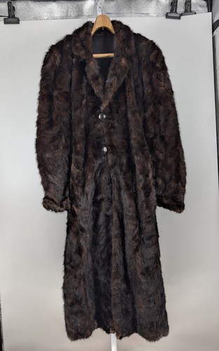 Vintage brown mink fur - vintage, full