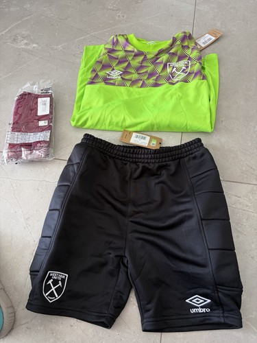 Unworn west ham kit - west,