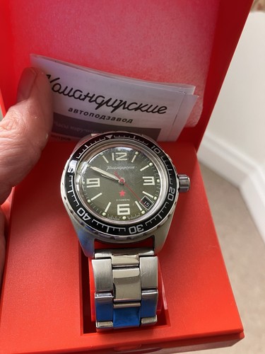 Vostok komandirskie diver - komandirskie,