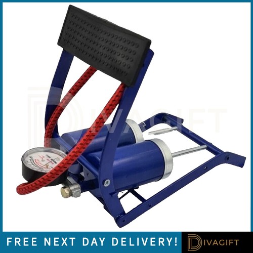 Foot pump double - double, barrel