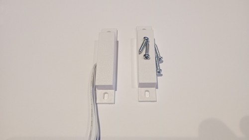 Wired magnetic door window - wired,