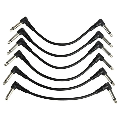 Guitar patch leads cables - 6,