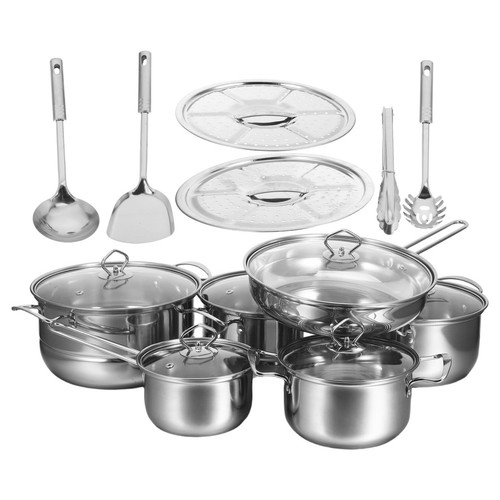 18x stainless steel - stainless, cookware