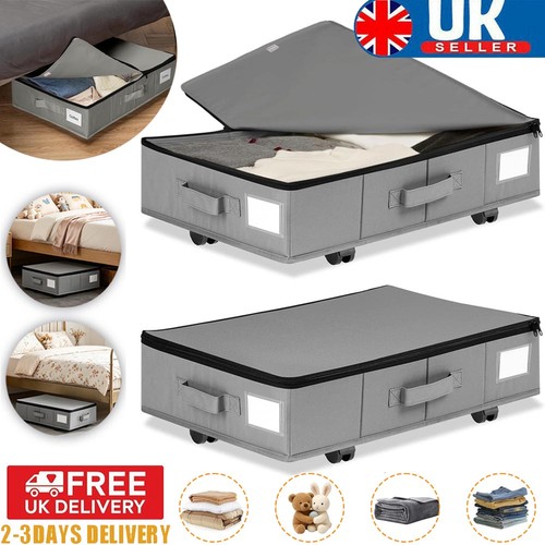 Under bed storage wheels - 2x,
