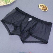 Mens Ultra Thin Mesh Boxer