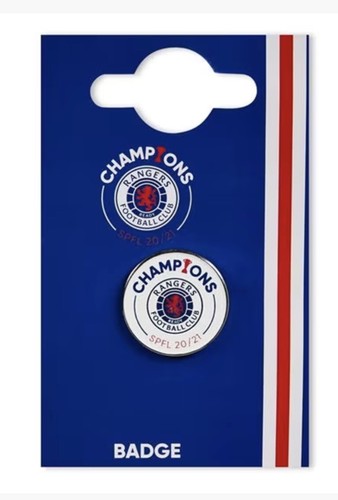 Glasgow rangers champions pin - rangers,