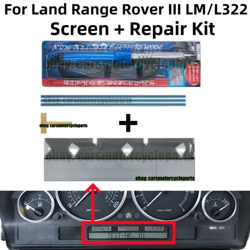 Display with repair kit - repair, for