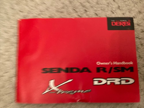 Derbi motorcycle senda r sm - ,