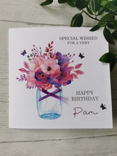 Personalised handmade birthday - personalised,