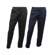 Mens Regatta Lined Action Work Trousers Water Resistant Tradesman Uniform 28-46"