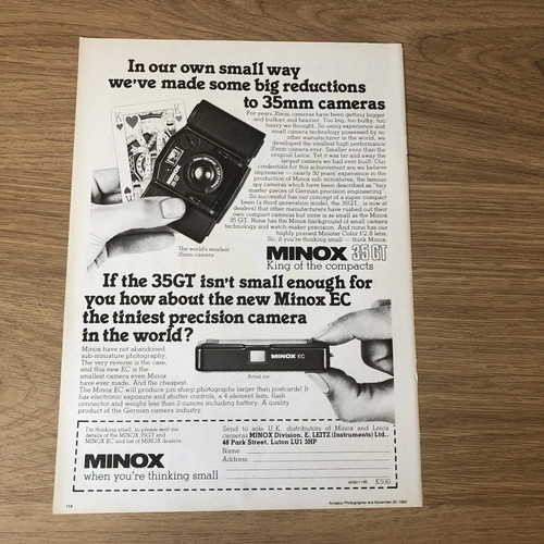 Cams49 magazine advert - advert, 11x8