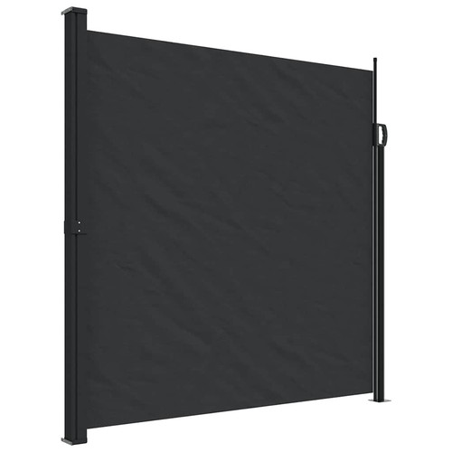 Retractable side awning - side,