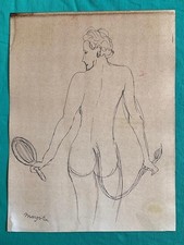 René Magritte drawing and