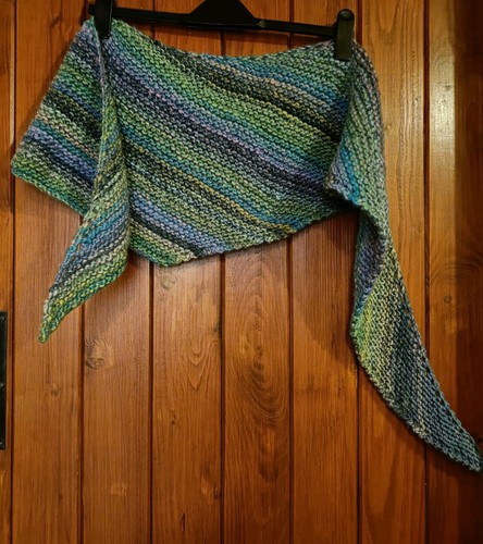 Hand knitted asymmetrical - hand,