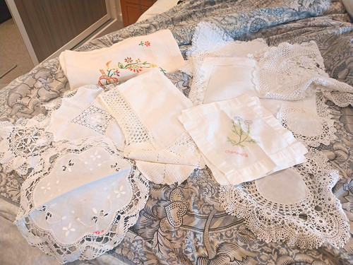 Bundle vintage floral lace - bundle,