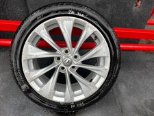 VAUXHALL ASTRA K MK7 17” 5 STUD ALLOY WHEEL 17X7.5J 13409656 (BAD TYRE) IBC346