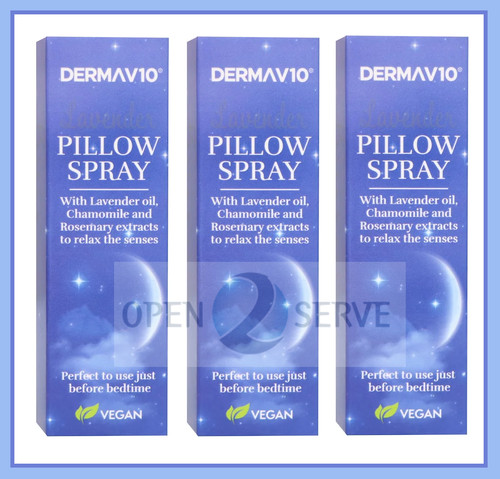 Derma v10 lavender pillow - v10,