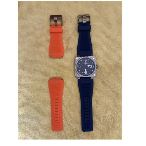 Bell ross blue orange - bell, &