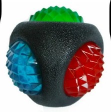 Rosewood Catch & Flash Flashing Dog Ball Toy Light up in Dark Night Tough Balls