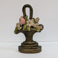Antique Flower Basket Cast