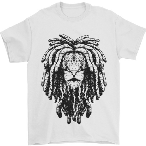 Rasta lion with dreadlocks - lion,