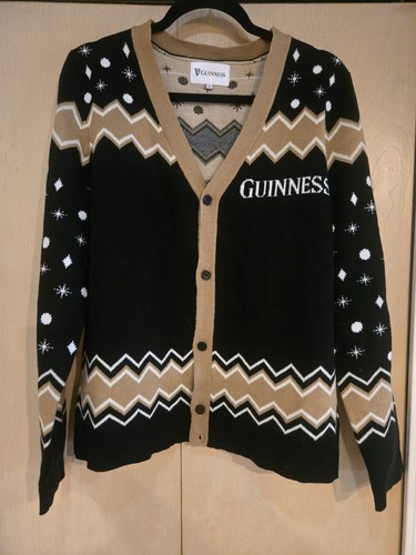 Guinness christmas cardigan - guinness,