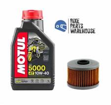 KAWASAKI Z125 2019-2022 MOTUL 5000 10W40 OIL & FILTER SERVICE KIT