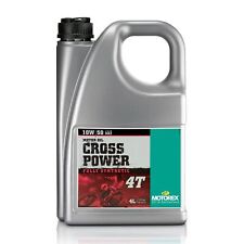 Motorex Cross Power 4T Fully Synthetic Pro Performance 10w/50 4 Litre