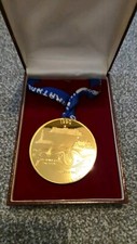 ADT London marathon Larger Winners Medal 1990 In Presentation Box