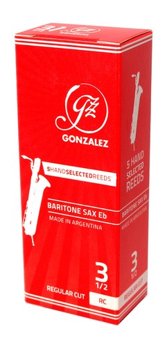 Gonzalez baritone sax reed - gonzalez, rc