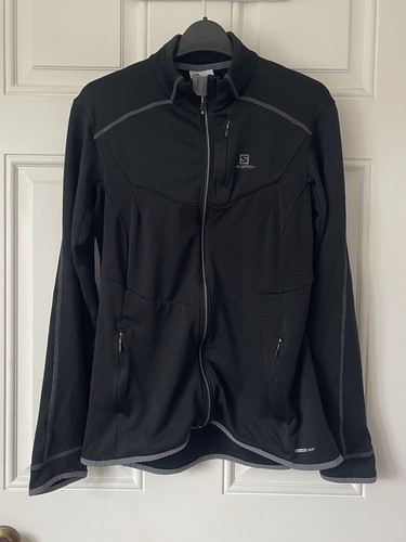 Salomon black full zip - salomon,