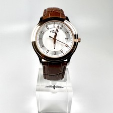 ROTARY Quartz Dress Watch - Date - GS03904/06 - Warranty