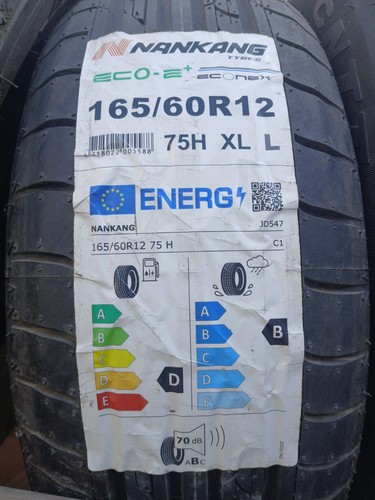 New 165 60r12 75h - 1x, 165/60r12