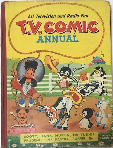 Comic annual 1955 muffin - tv,