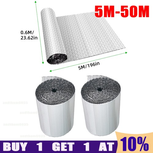50m double aluminium bubble - 5m-50m,