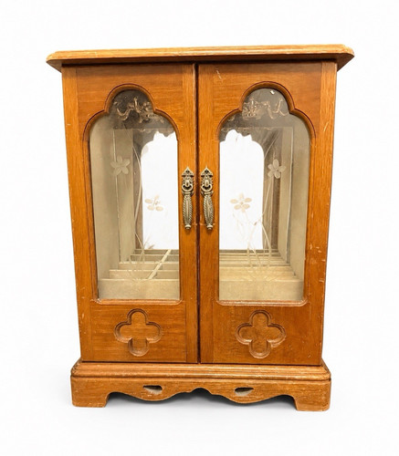 Vintage wooden jewellery - wooden, /