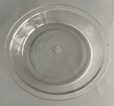 JAJ Pyrex Clear Glass Round