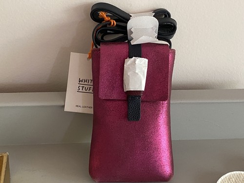 Clara buckle leather phone - leather,