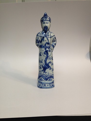 Vintage chinese blue - blue, white