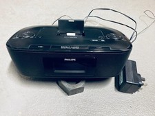 Philips dab clock radio - radio, with