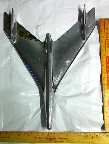1955 chevy hood - hood, ornament