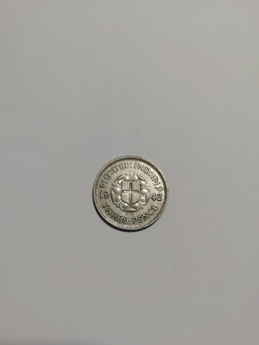 1942 threepence three pence - 1942,