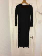 Formes Paris Black long maternity Dress Size 40
