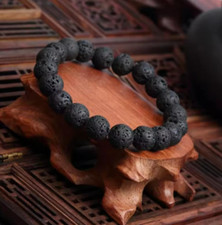 Lava Rock Stone Bracelet – Natural Healing Energy Aromatherapy Diffuser Beads