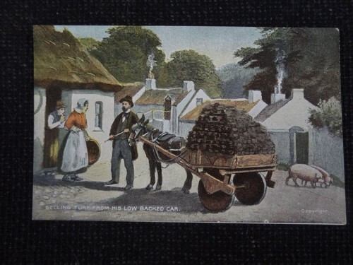 Social history postcard - social,