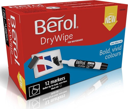 Berol black drywipe - berol,