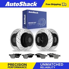 Front Rear Drilled Slotted