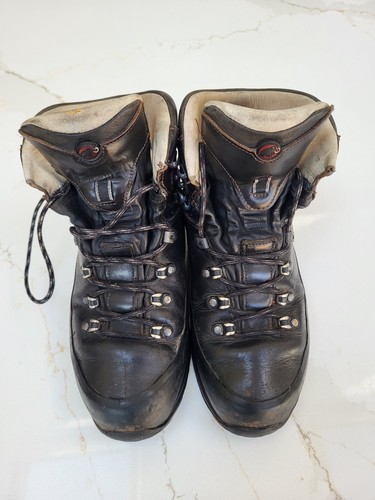 Mammut men black leather - black,
